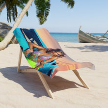 Load image into Gallery viewer, Sunset Supercar Glam Towel
